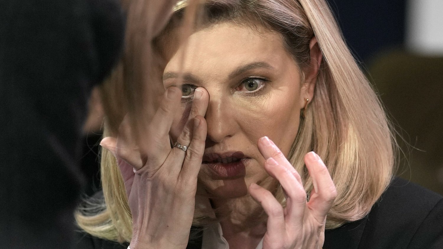 Olena Zełenska o katastrofie śmigłowca dowiedziała się w Davos