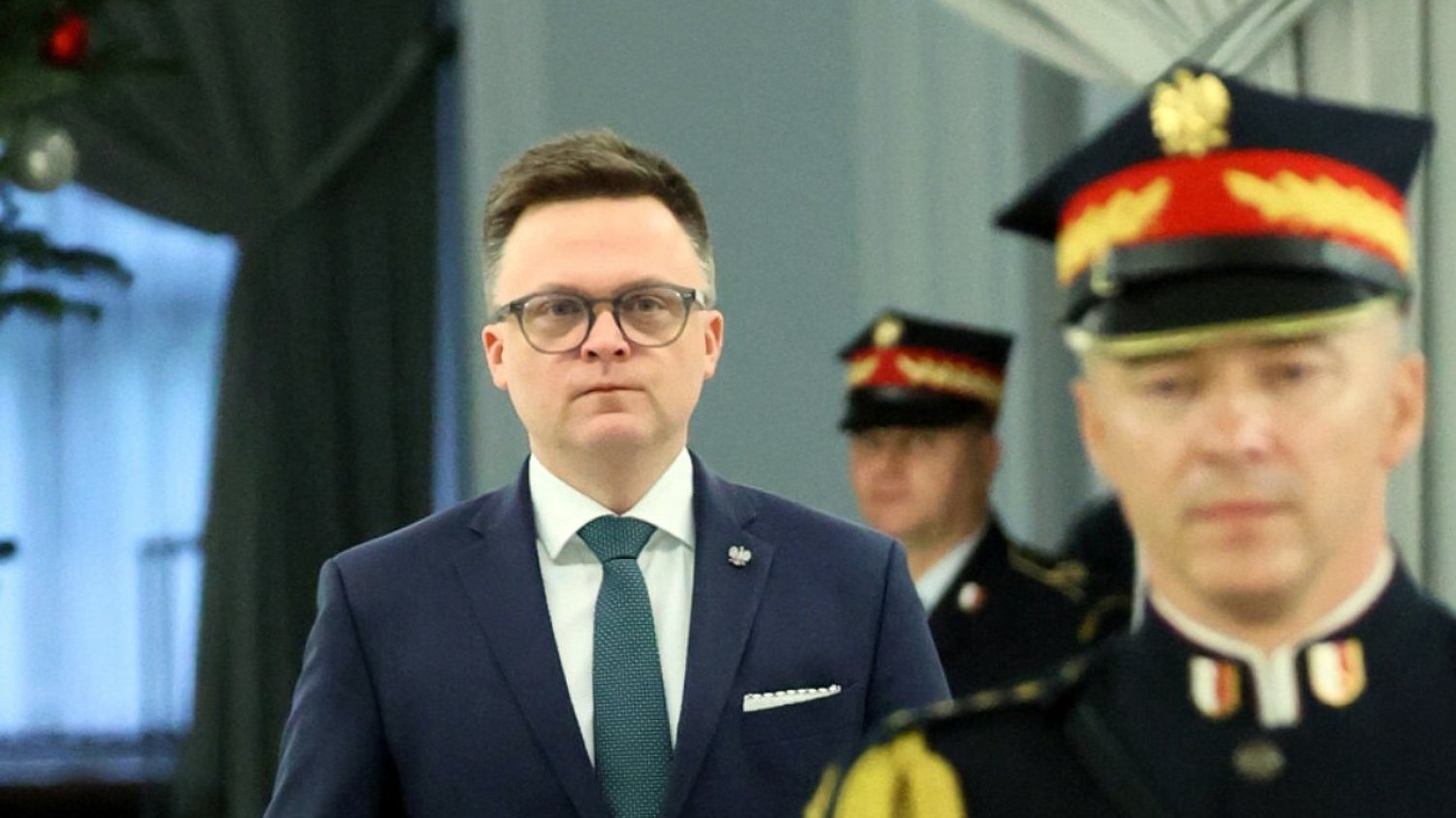 Marszałek Sejmu Szymon Hołownia.