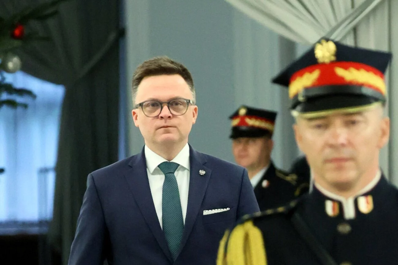 Marszałek Sejmu Szymon Hołownia.