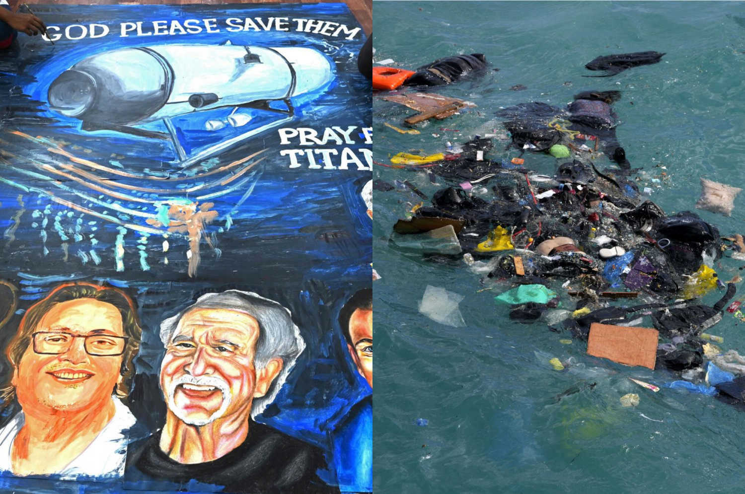 Titan, migranci w Grecji