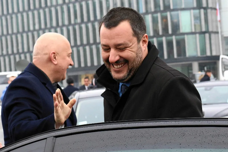 Słowa Salviniego o "osi włosko-polskiej" żle się skojarzyły wielu internautom