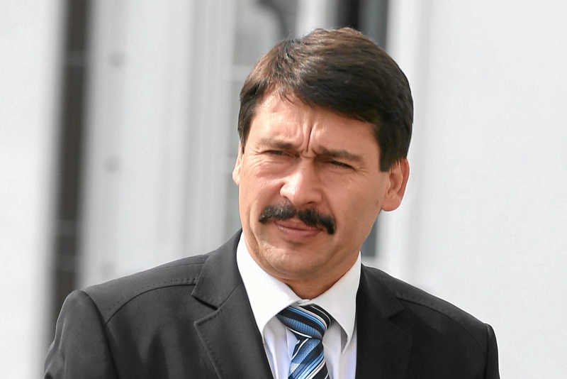 Prezydent Węgier Janos Ader