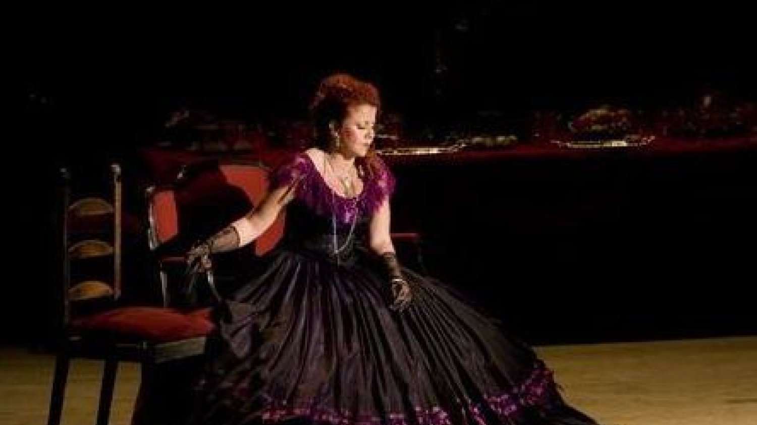 Iwona Hossa w roli Violetty