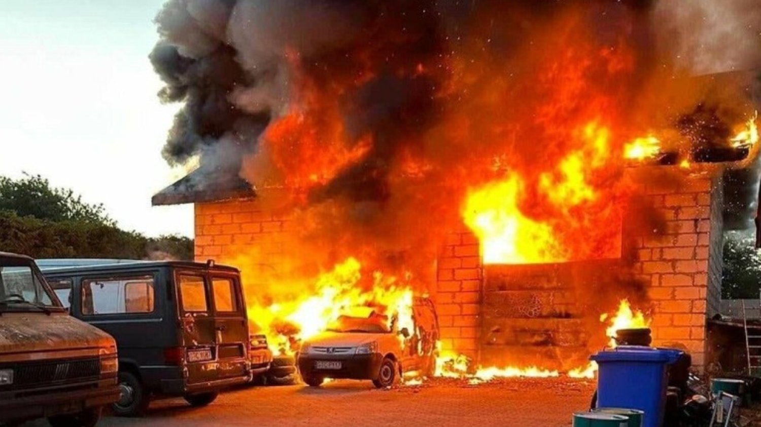 Tragedia w Tczewskich Łąkach. W domu spłonęły matka z małą córką.