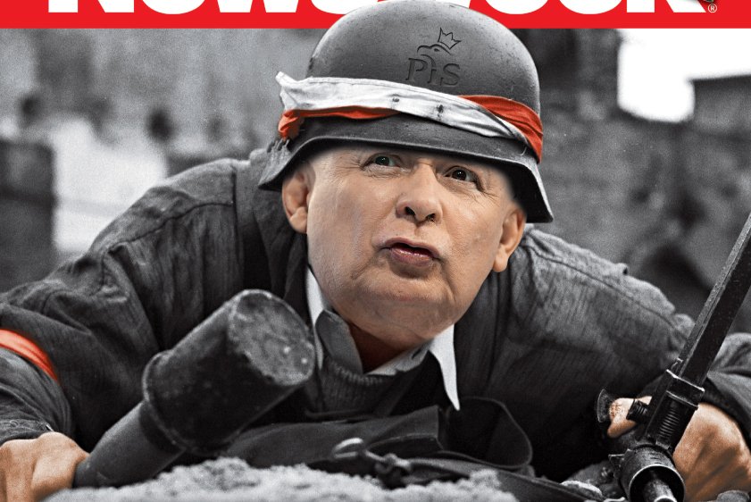 Jarosław Kaczyński na okładce najnowszego "Newsweeka"