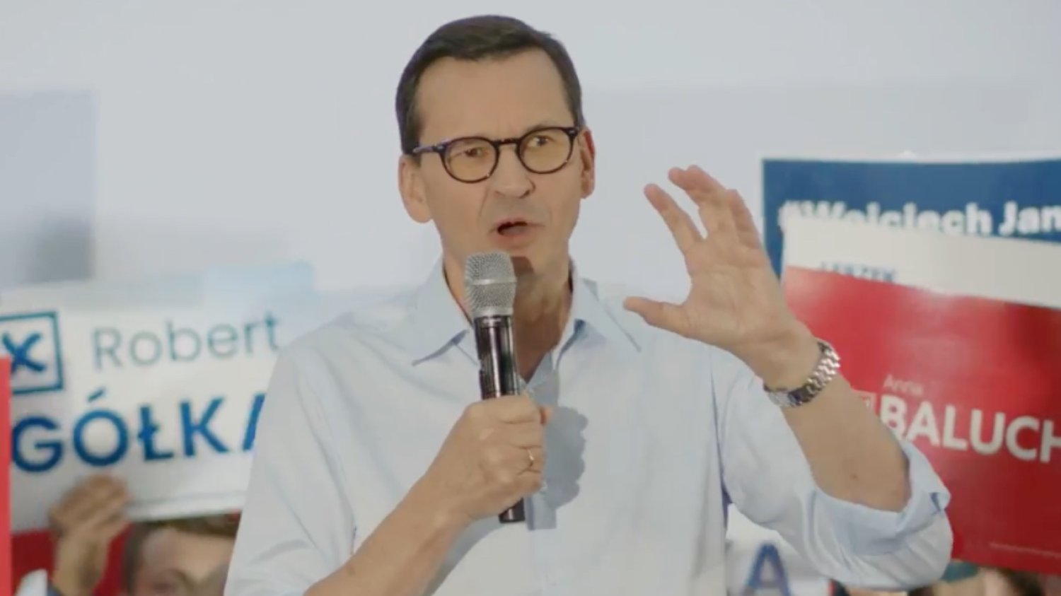 Mateusz Morawiecki zaatakował Zełenskiego i Scholza