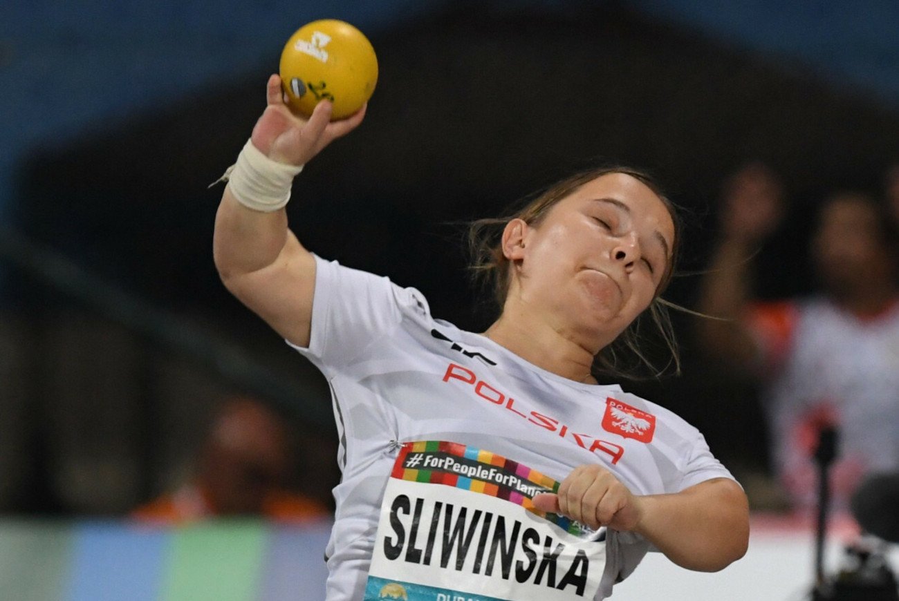 Renata Śliwińska zdobyła w sobotę złoty medal, przy okazji bijąc rekord olimpijski w pchnięciu kulą.