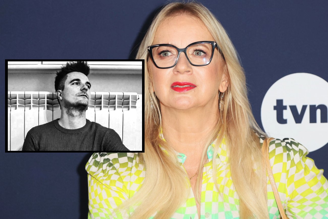 Rogalska z zaciśniętym gardłem mówiła o nim na konferencji TVN. Popłynęły łzy