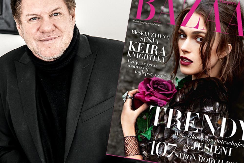 Jürg Marquard wprowadził do Polski Harper's Bazaar
