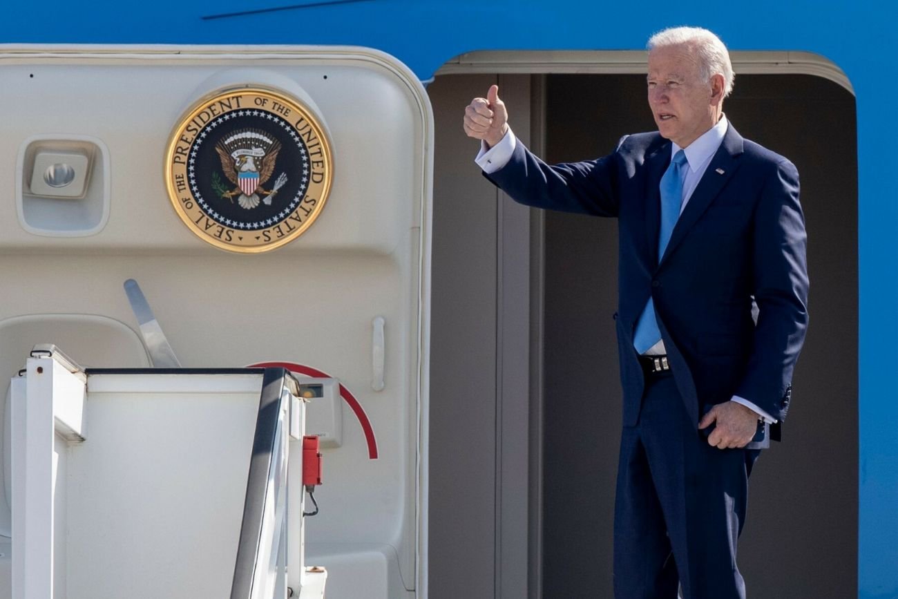 Joe Biden przyleciał do Polski.