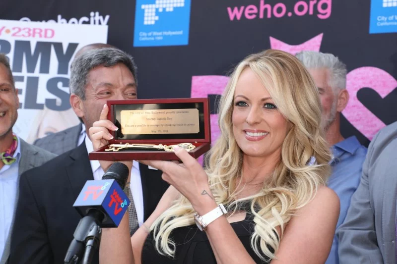 Stormy Daniels, była kochanka Donalda Trumpa, której prezydent USA miał zapłacić za milczenie