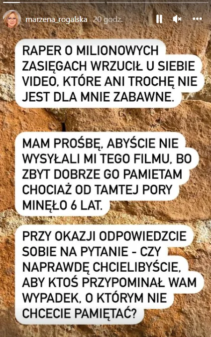 Marzena Rogalska wkurzyła się na Snoop Dogga. Przypomniał jej traumę z TVP