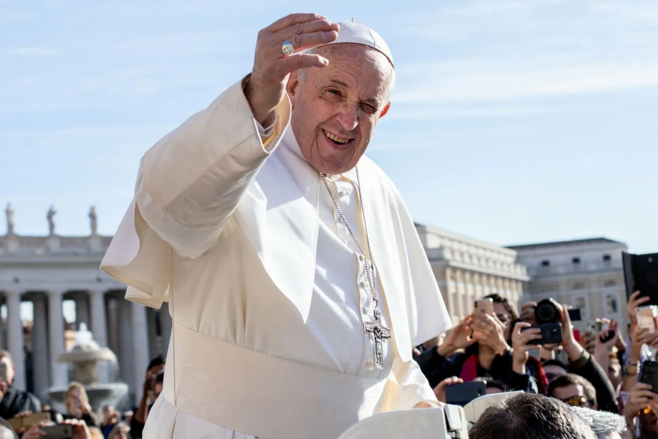 Papież Franciszek.