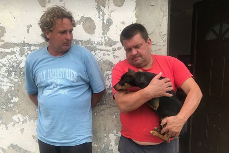 Mężczyźni prowadzą schronisko dla psów. Oni sami też potrzebują pomocy.