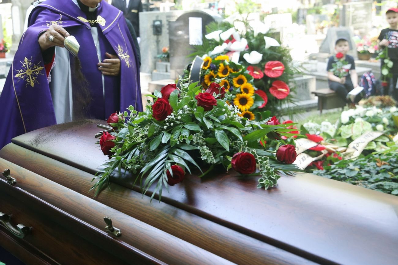 Pogrzeb. Zdjęcie ilustracyjne.