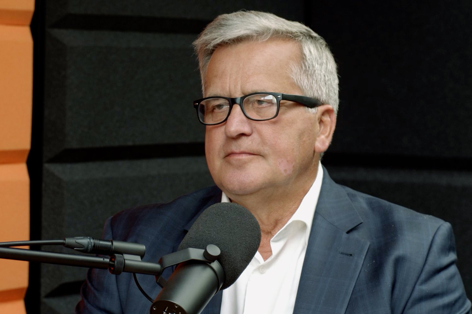 Bronisław Komorowski był gościem Jacka Pałasińskiego w "Allegro ma non Troppo".