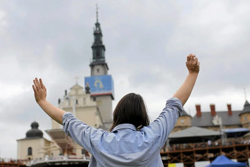 Rozpoczęcie sezonu pielgrzymkowego w Częstochowie. Przygotowano już sanitariaty, hotele i dewocjonalia.