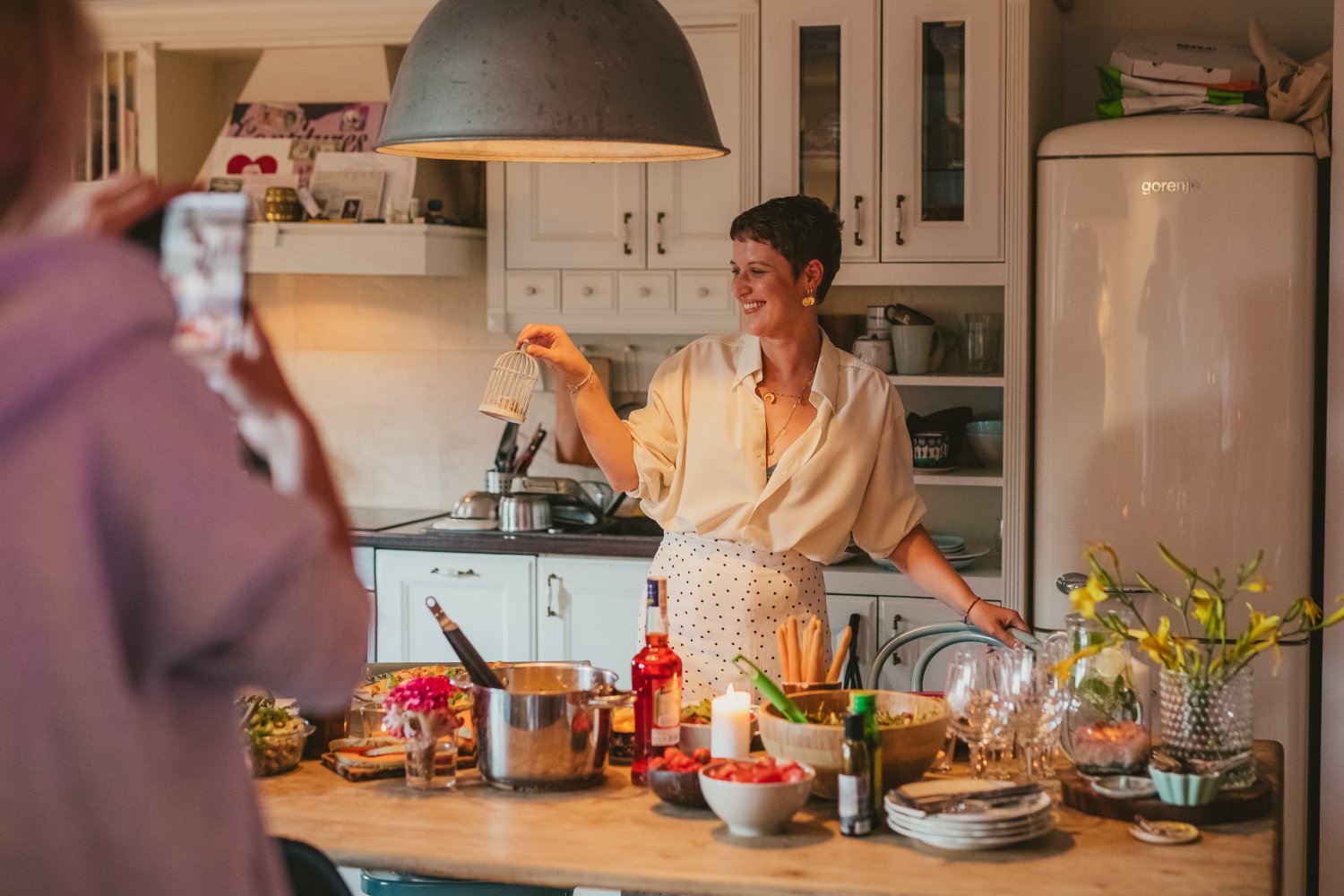 Tym razem gospodynią wieczoru była Ola Domańska.