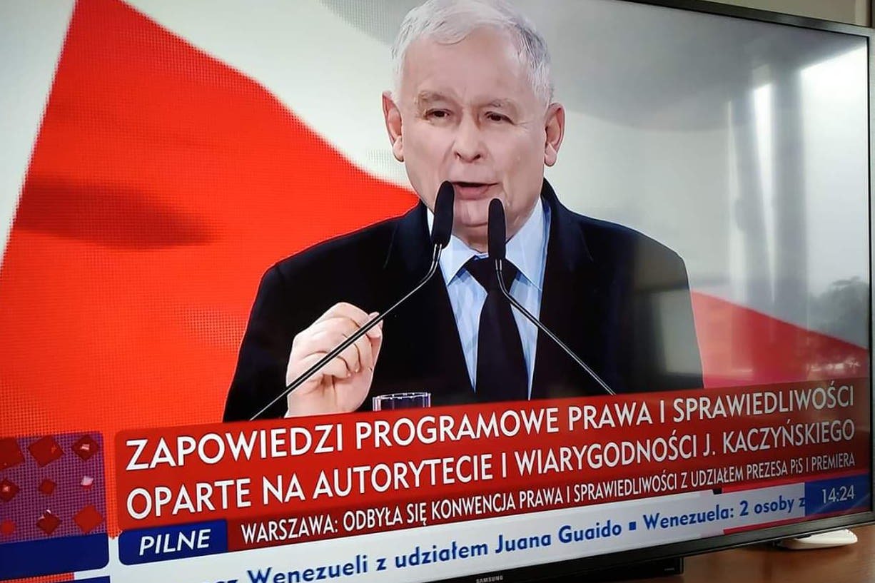 W TVP Info jak zwykle wystawili prezesowi Kaczyńskiemu laurkę.