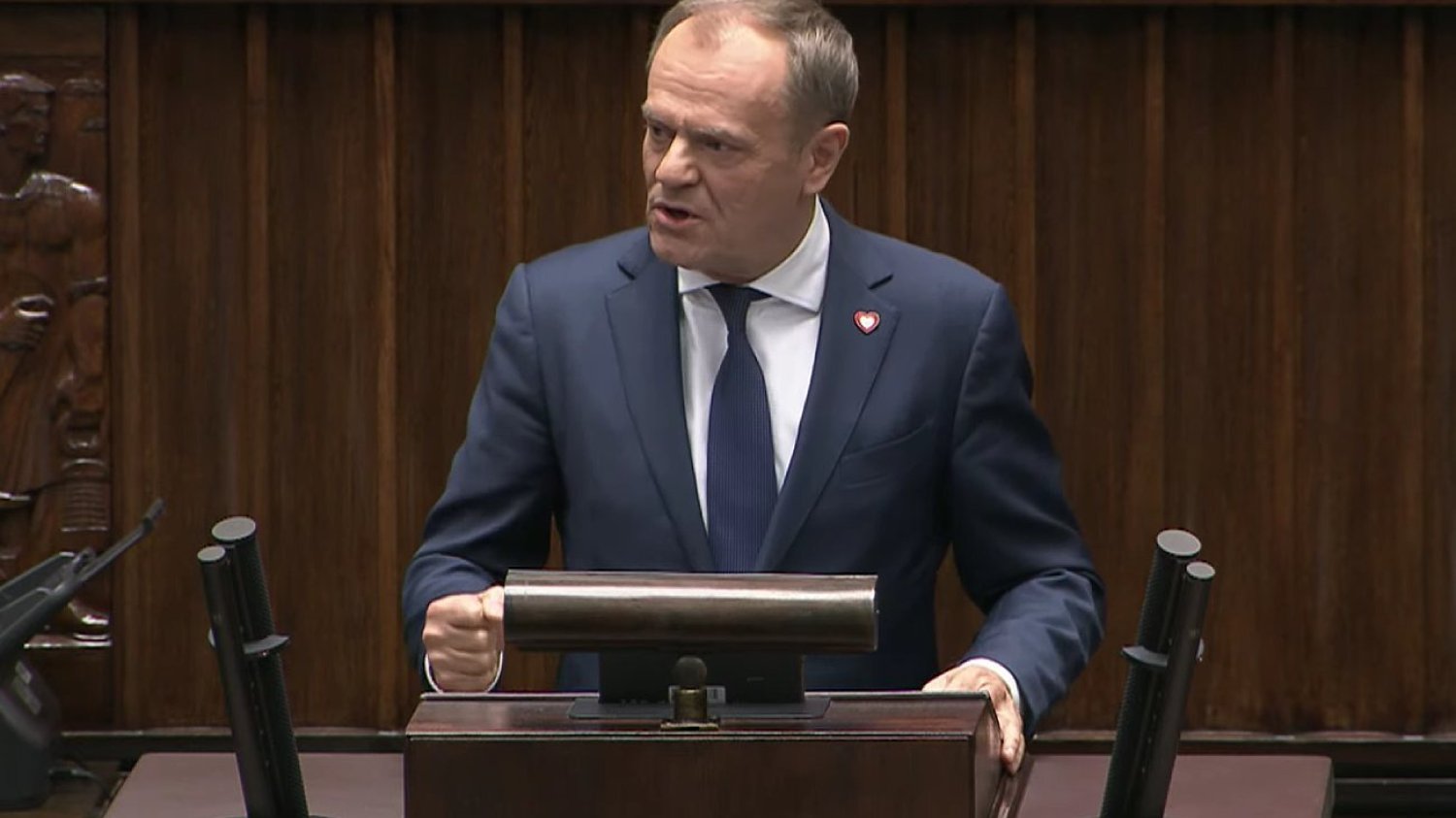 Tusk został premierem. Oto, jego pierwsze wystąpienie.