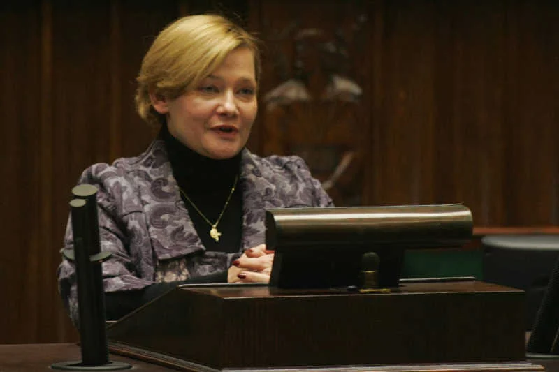 Anna Sikora, posłanka PiS na Sejm VI kadencji, obecnie koordynatorka liczenia głosów