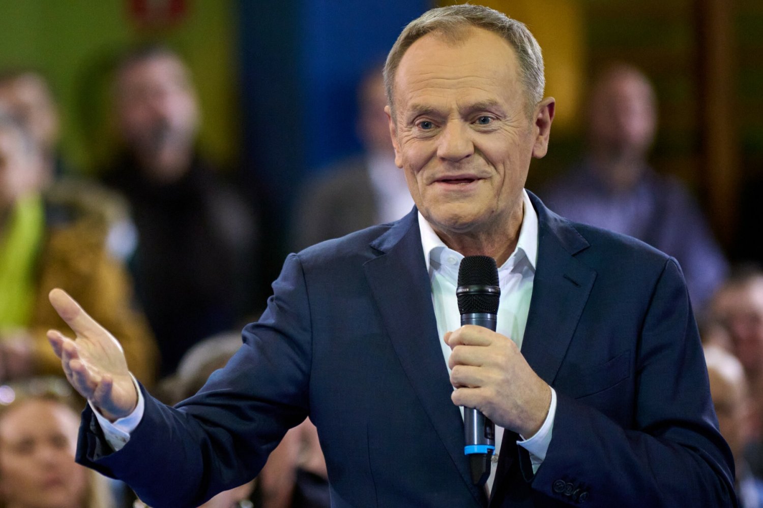 Donald Tusk, lider Koalicji Obywatelskiej