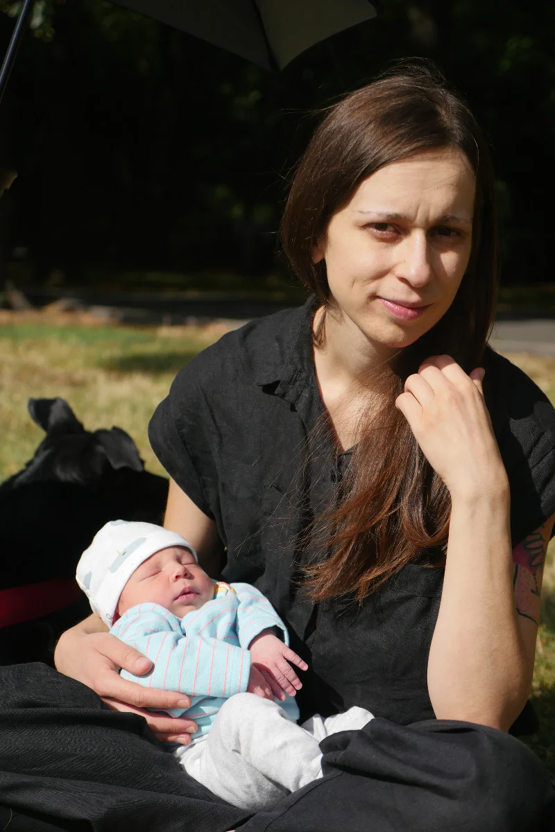 Magda, mama Alexa jest lekarką. Na co dzień pomaga m.in. dzieciom chorym na raka.
