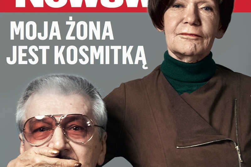 Maria Czubaszek z mężem Wojciechem Karolakiem.