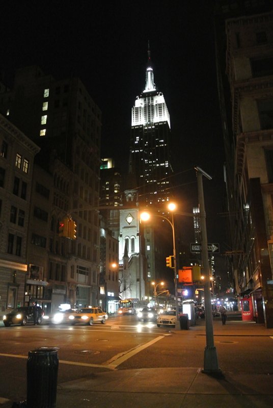 Empire State Building króluje nad Nowym Jorkiem.