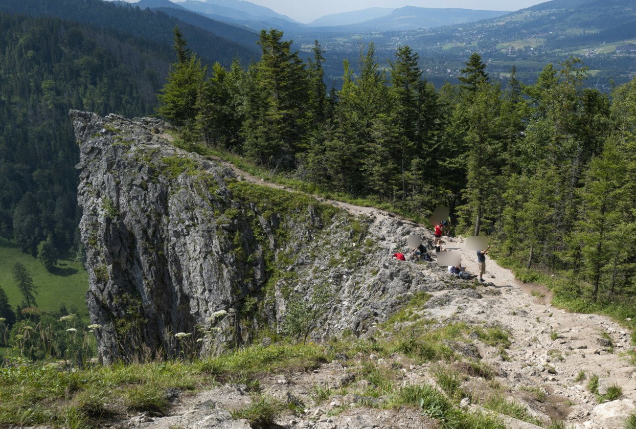 Szlak na Nosal został zamknięty do odwołania. (zdjęcie ilustracyjne).