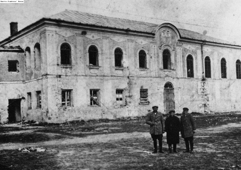 Synagoga w Izbicy. W czasie okupacji mieścił się w niej prowizoryczny szpital