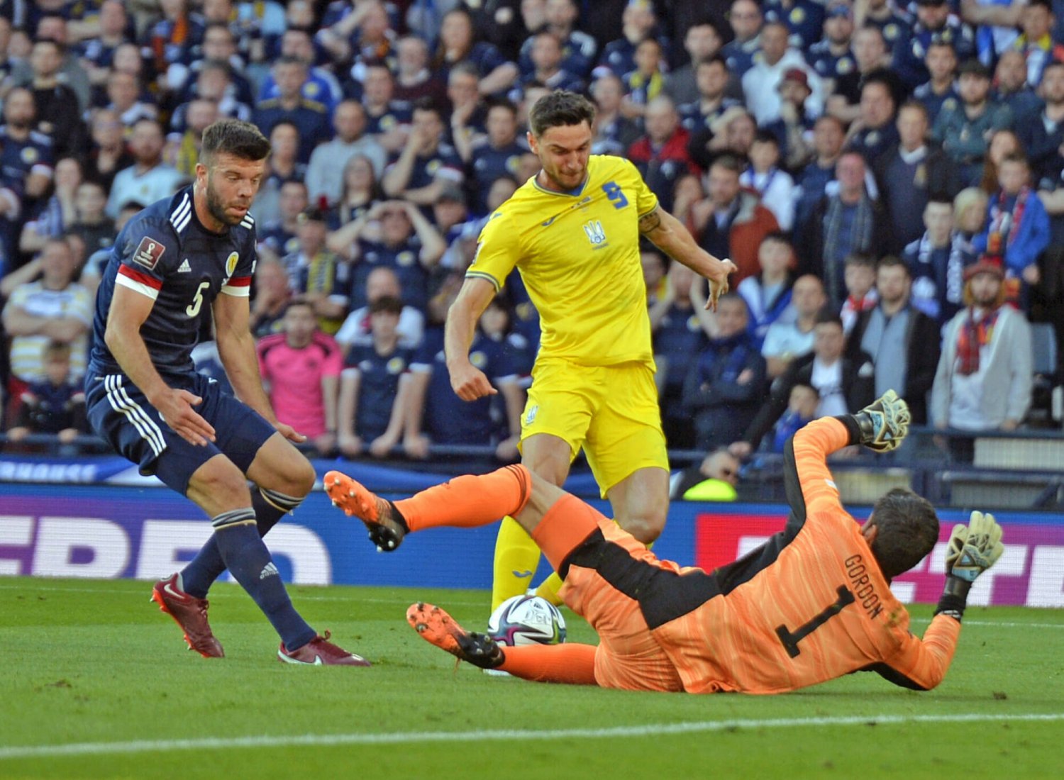 Ukraina pokonała Szkocję i zagra w finale barażów o awans na MŚ w Katarze