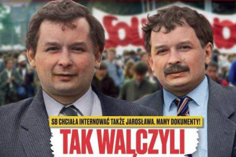 Niby zwykła okładka tygodnika braci Karnowskich. Ale jeśli przyjrzeć się jej dokładniej...