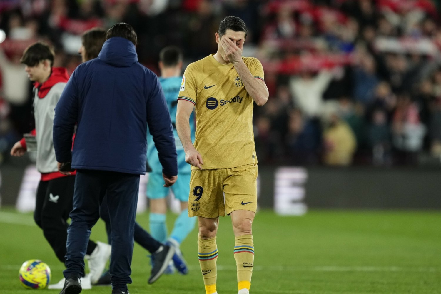 Robert Lewandowski jest kontuzjowany