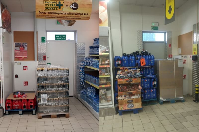 Internauci od miesięcy walczą z zastawionymi wyjściami ewakuacyjnymi w Biedronkach. Obawiają się, że musi dojść do tragedii, by sytuacja uległa poprawie