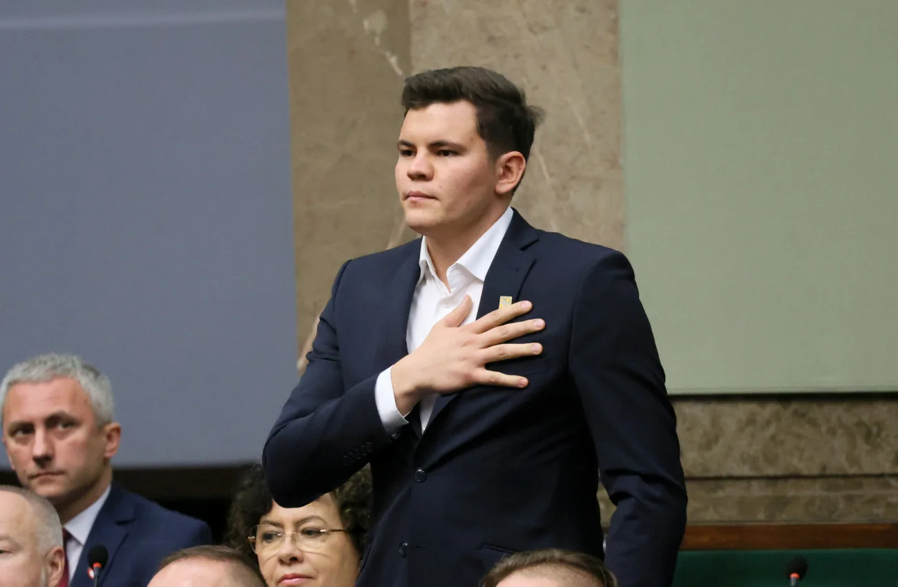 Poseł  Trzeciej Drogi Adam Gomoła