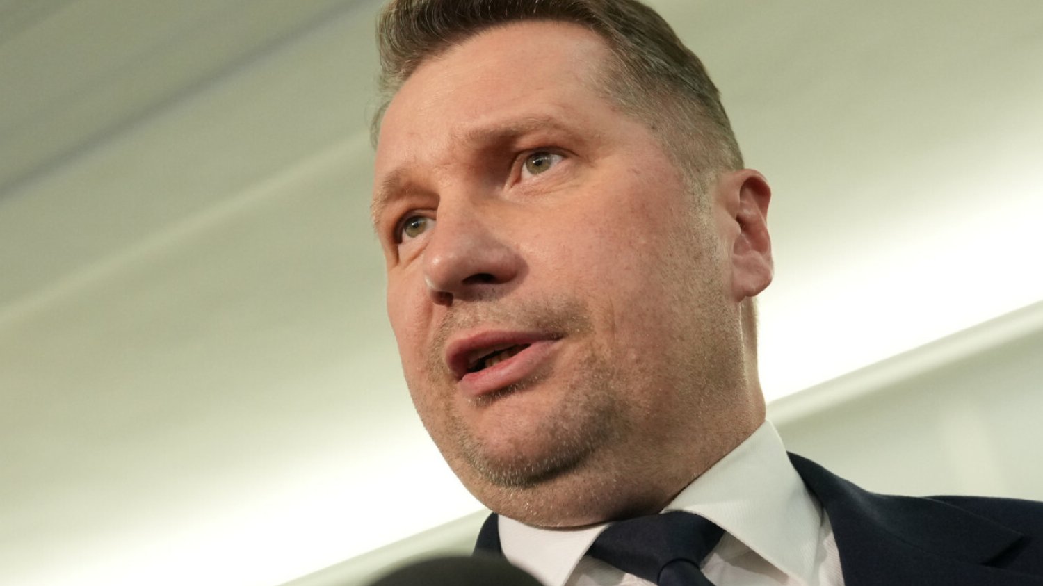 Nerwowa reakcja Czarnka na pytanie o Collegium Humanum. "Nie przypominam sobie" Przemysław Czarnek
