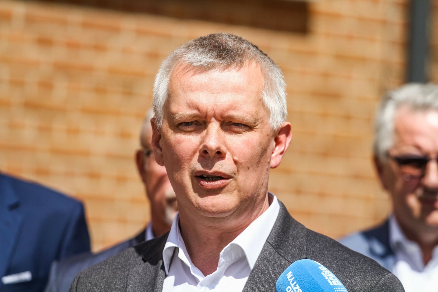 PiS i PO starły się w Hucie Stalowa Wola. Na zdjeciu były minister obrony narodowej Tomasz Siemoniak.