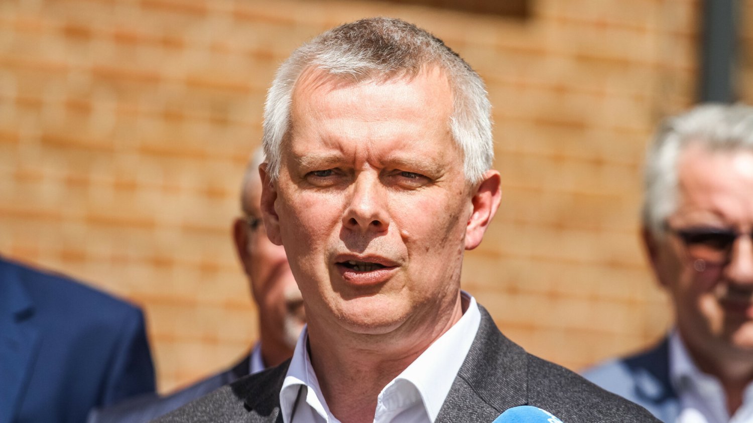 PiS i PO starły się w Hucie Stalowa Wola. Na zdjeciu były minister obrony narodowej Tomasz Siemoniak.