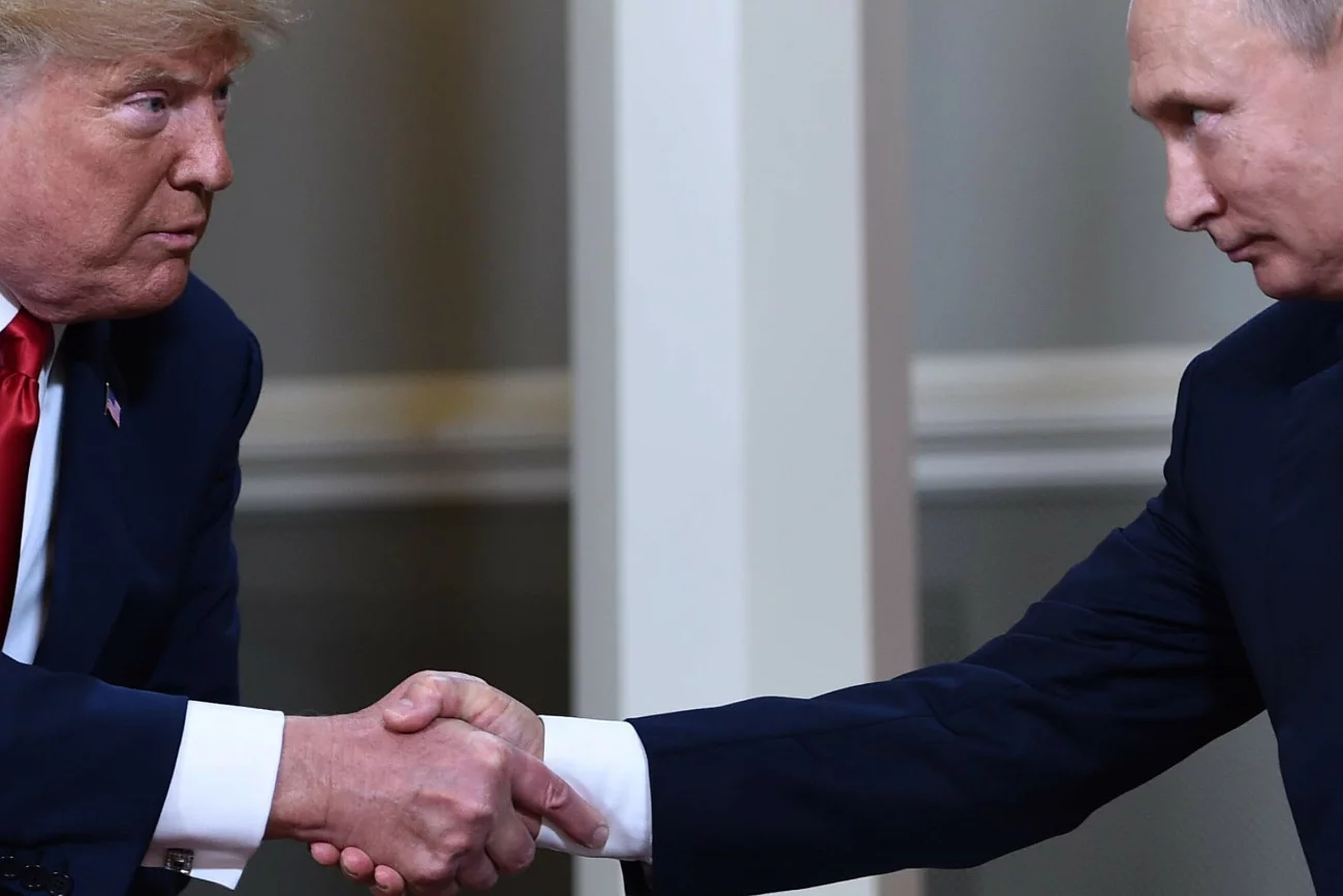Czego można spodziewać się po Donaldzie Trumpie w kwestii Ukrainy? Na zdjęciu: z Władimirem Putinem w 2018 roku w Helsinkach.