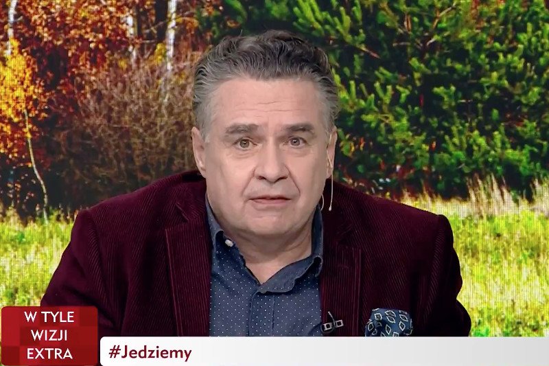 Zbigniew Górniak w programie Michała Rachonia #Jedziemy w TVP Info.