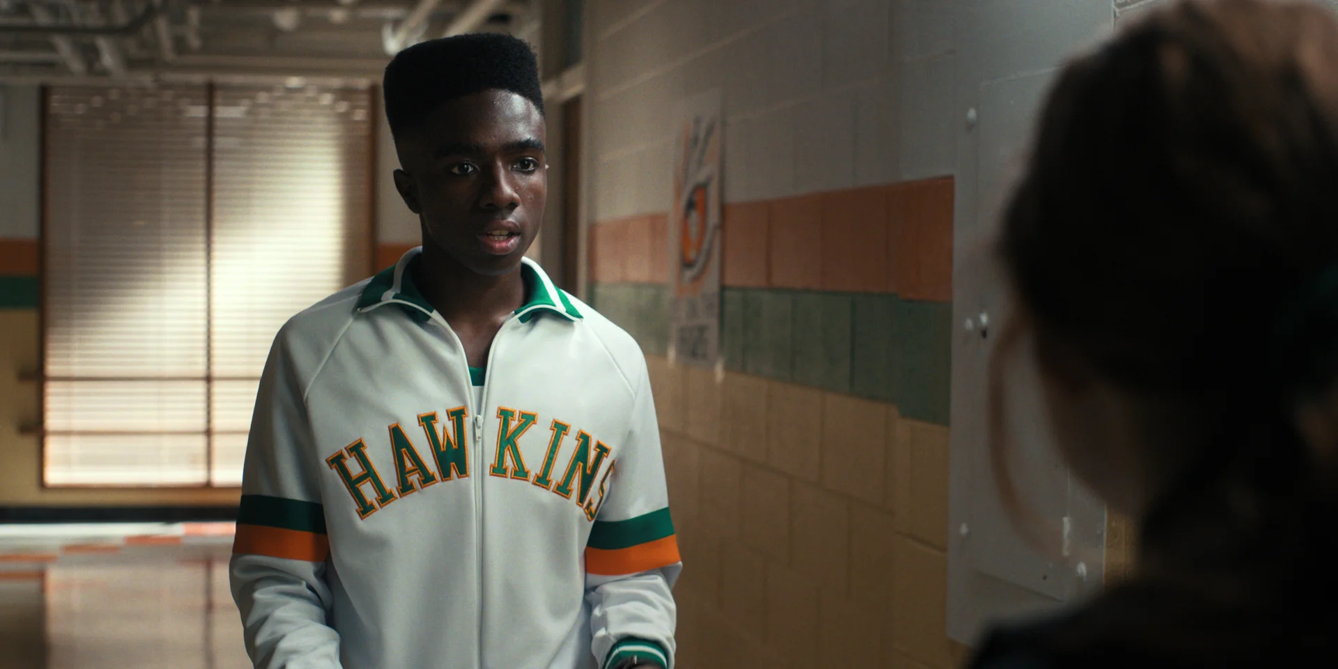 Lucas Sinclair (Caleb McLaughlin) w 4. sezonie "Stranger Things".