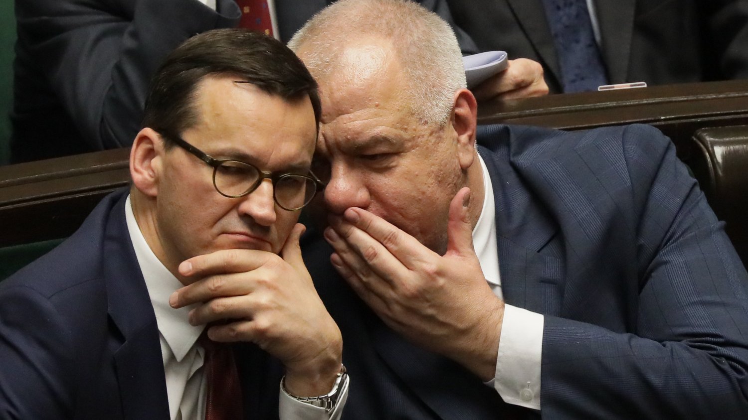 Mateusz Morawiecki i Jacek Sasin