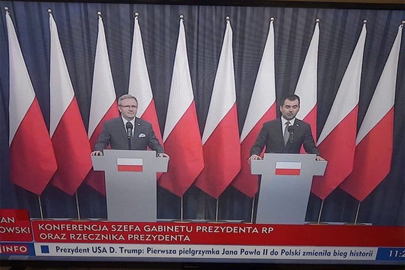 Internauci szybko zauważyli powyborczą zmianę w Pałacu Prezydenckim.