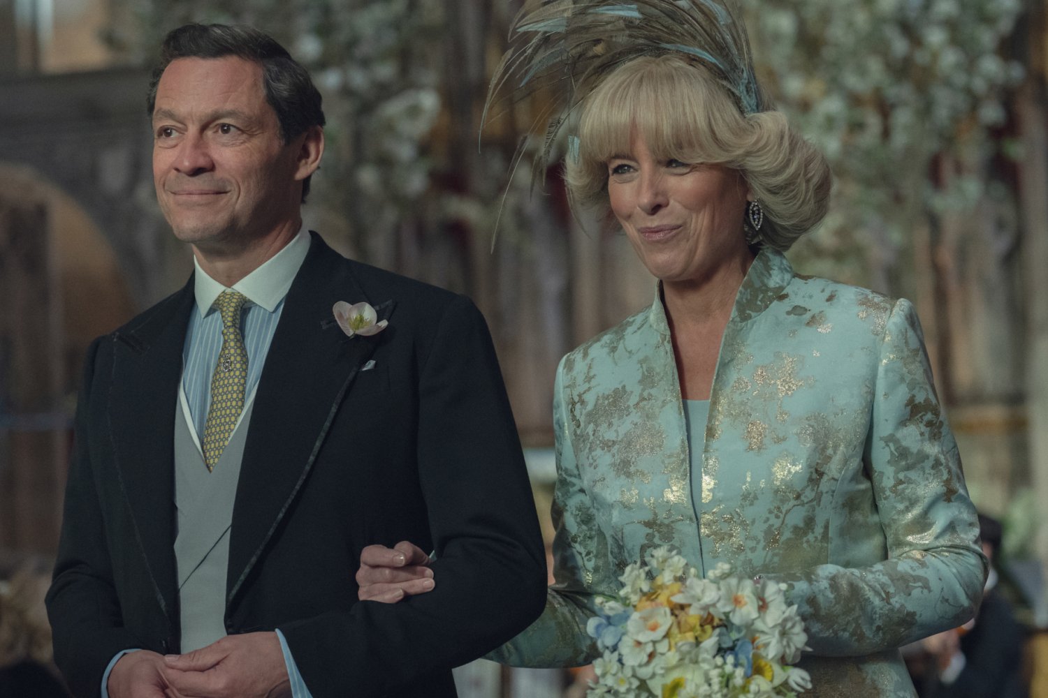 Ślub Karola i Camilli to ostatnie wydarzenie historyczne w "The Crown"