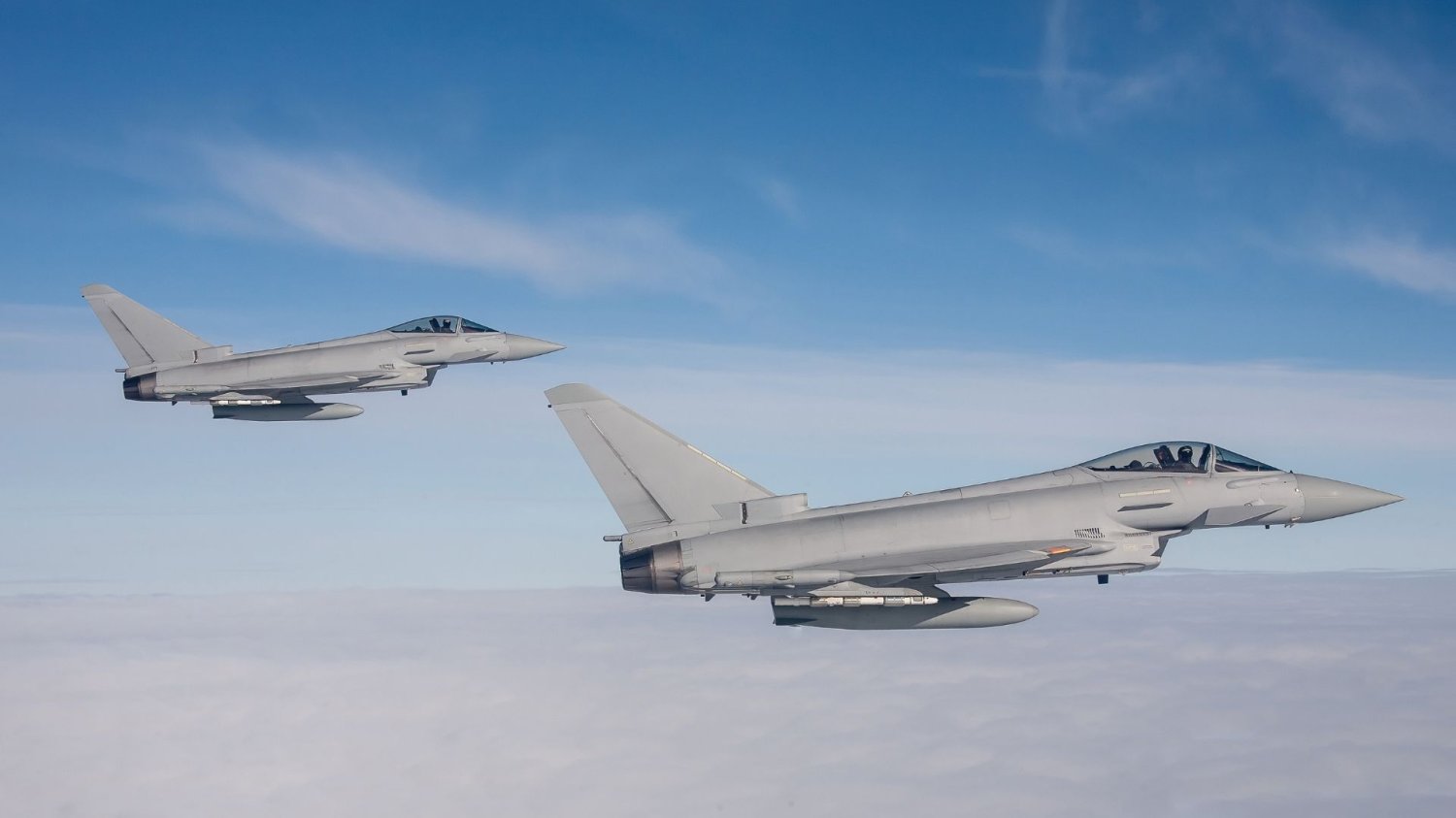 Cypr zaatakowany przez drony z Iranu. Władze natychmiast reagują Myśliwce Eurofighter Typhoon