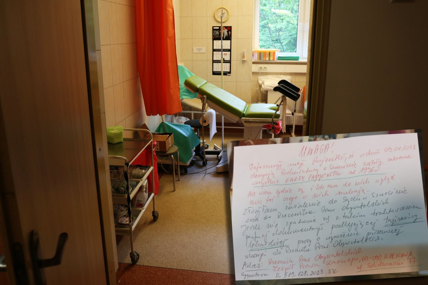 Ginekolożka ze Szczecina musiała przerwać przyjmowanie pacjentek. Do jej gabinetu weszło CBA (zdjęcie ilustracyjne)