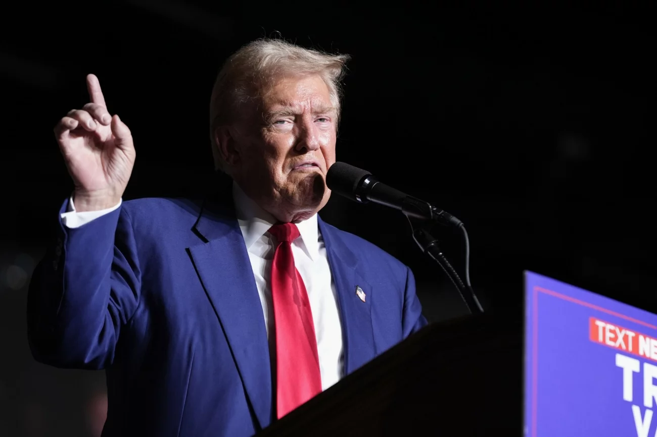 Donald Trump, kandydat na prezydenta USA z ramienia Partii Republikańskiej.