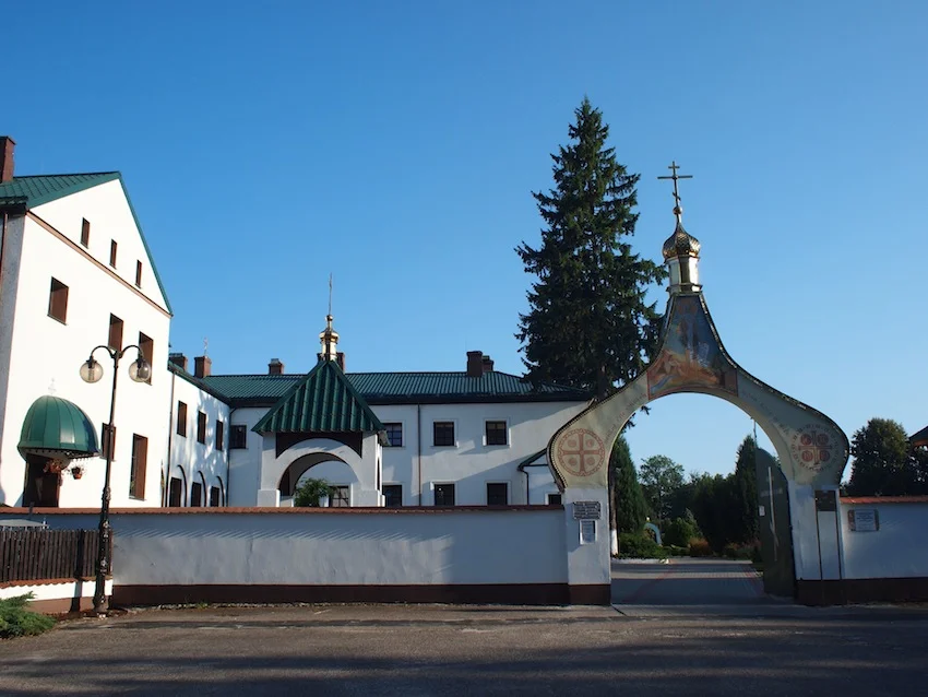 Klasztor prawosławny w Jabłecznej.