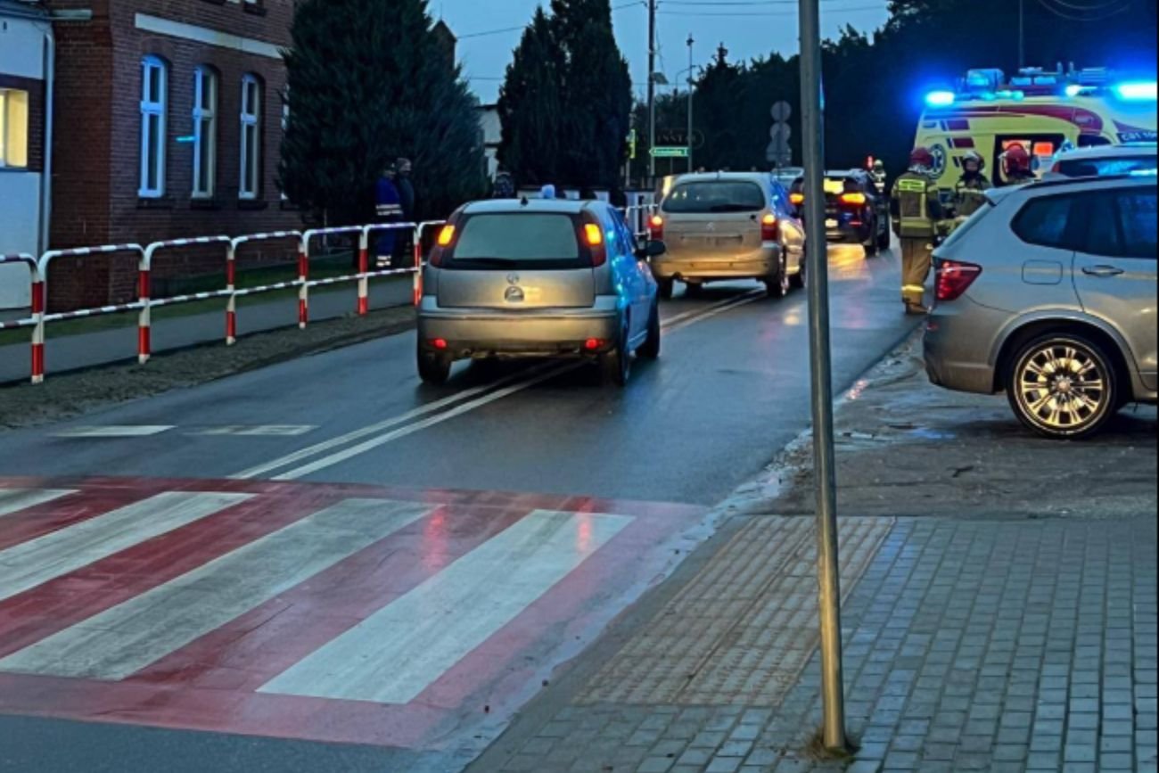Wypadek na przejściu dla pieszych w kujawsko-pomorskim. 6-latek potrącony na przejściu dla pieszych.